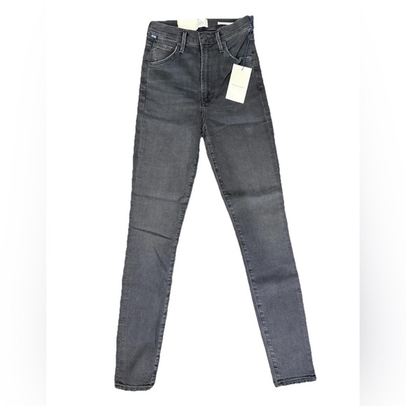 CITIZENS OF HUMANITY CHRISSY UBER HIGH RISE SKINNY ANKLE JEANS 24 REFLECTION - Picture 1 of 9